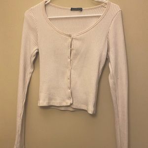 BRANDY MELVILLE CREAM TOP - $17